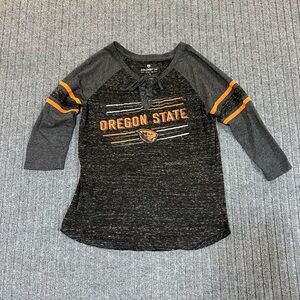 OSU Beavers 1/2 Sleeve Shirt